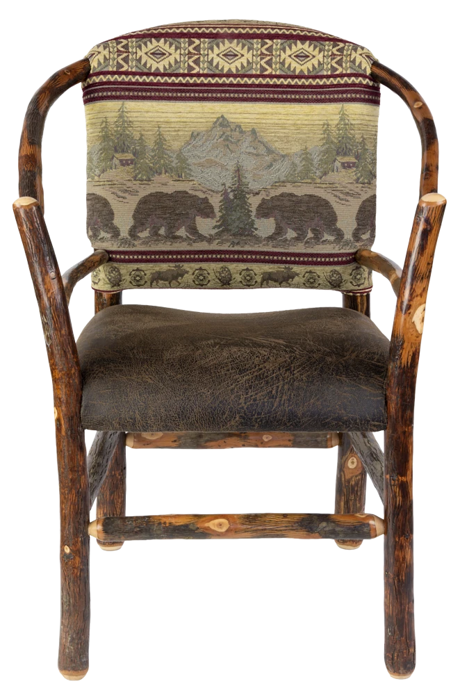 High Arm Hoop Chair